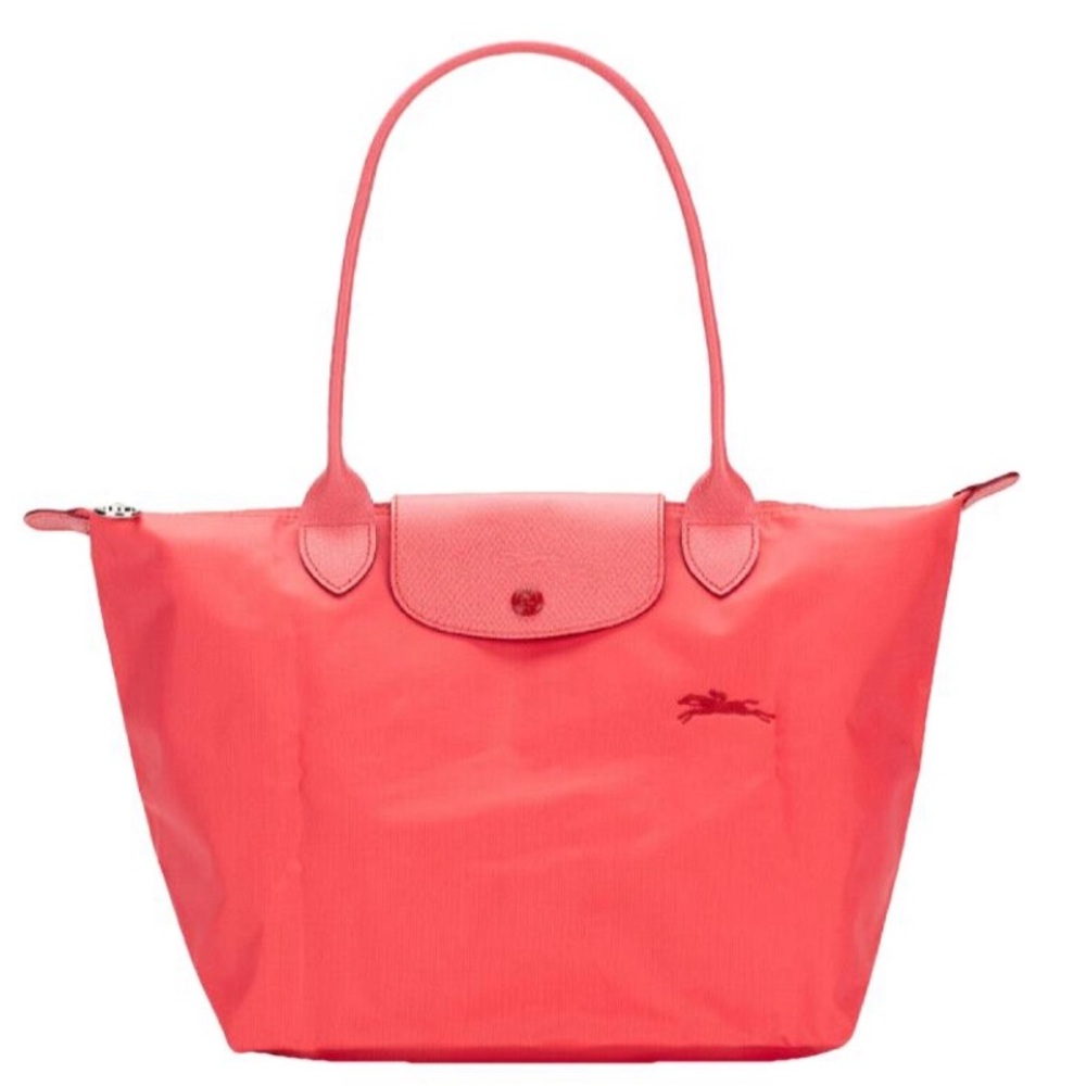 Longchamp coral Tote Bag size medium